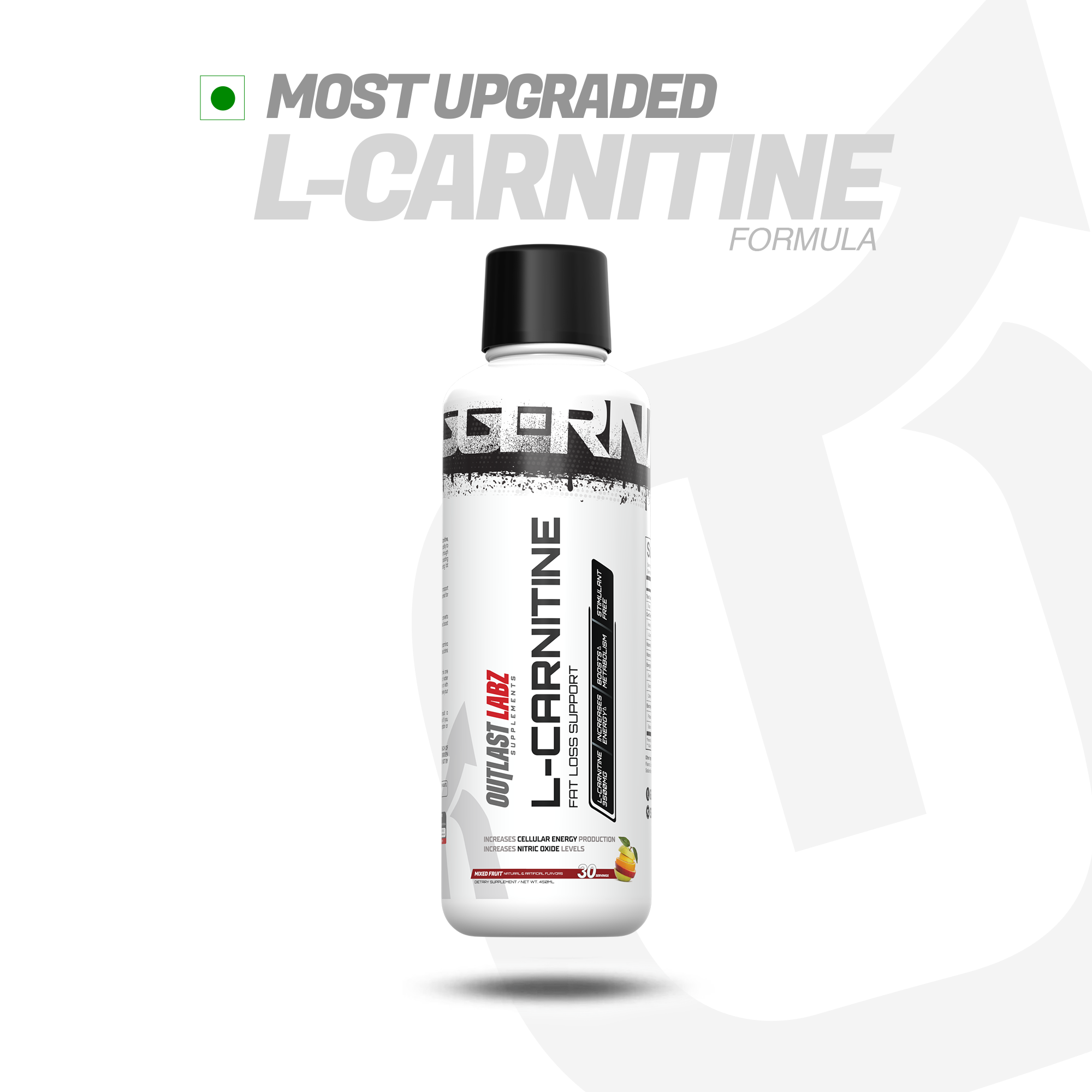 L-Carnitine (Mixed Fruit) Outlastlabz L-Carnitine (Mixed Fruit) Outlastlabz