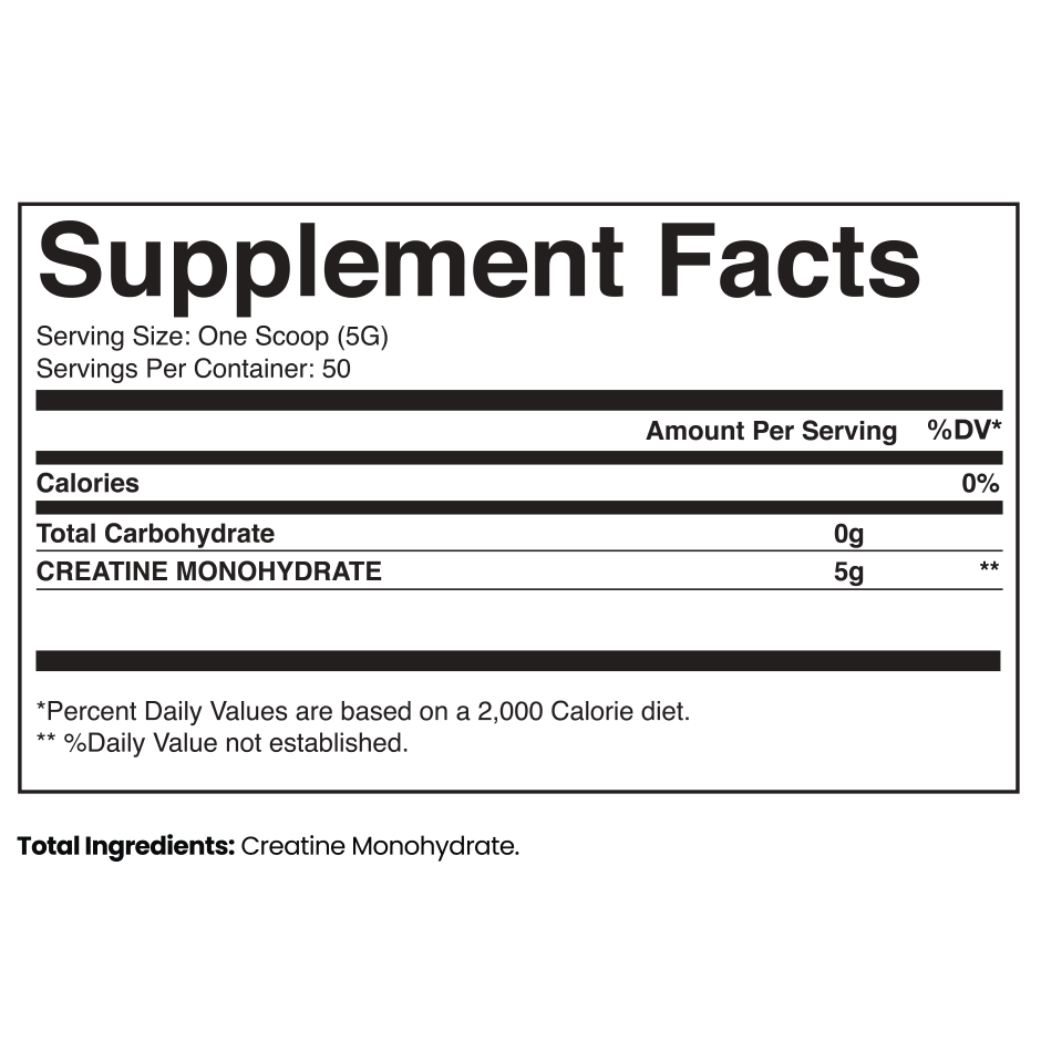 Creatine Monohydrate (Fruit Punch)