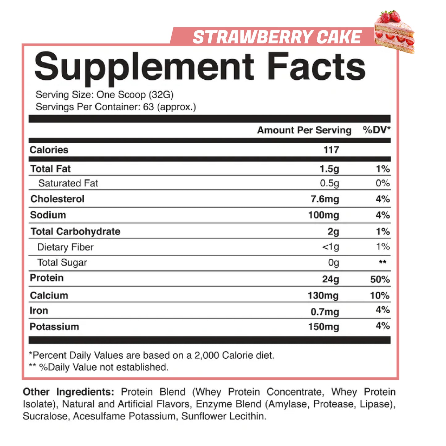 Apocalypse Whey (Strawberry Cake)