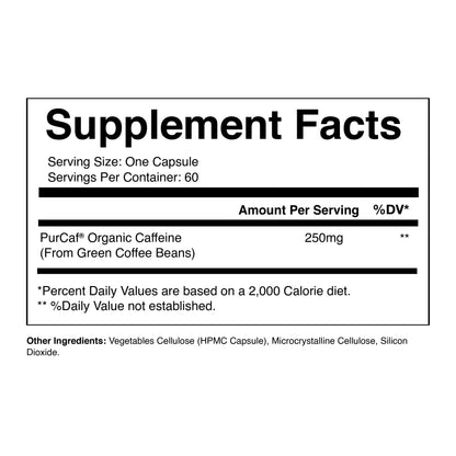 Caffeine Energy | Clean Energy & Sharp Focus Support