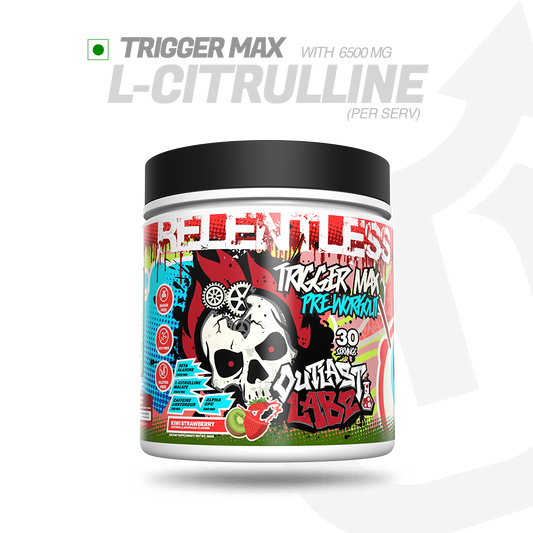 Trigger Max Pre-Workout |Kiwi Strawberry for Ultimate Energy, Focus & Performance